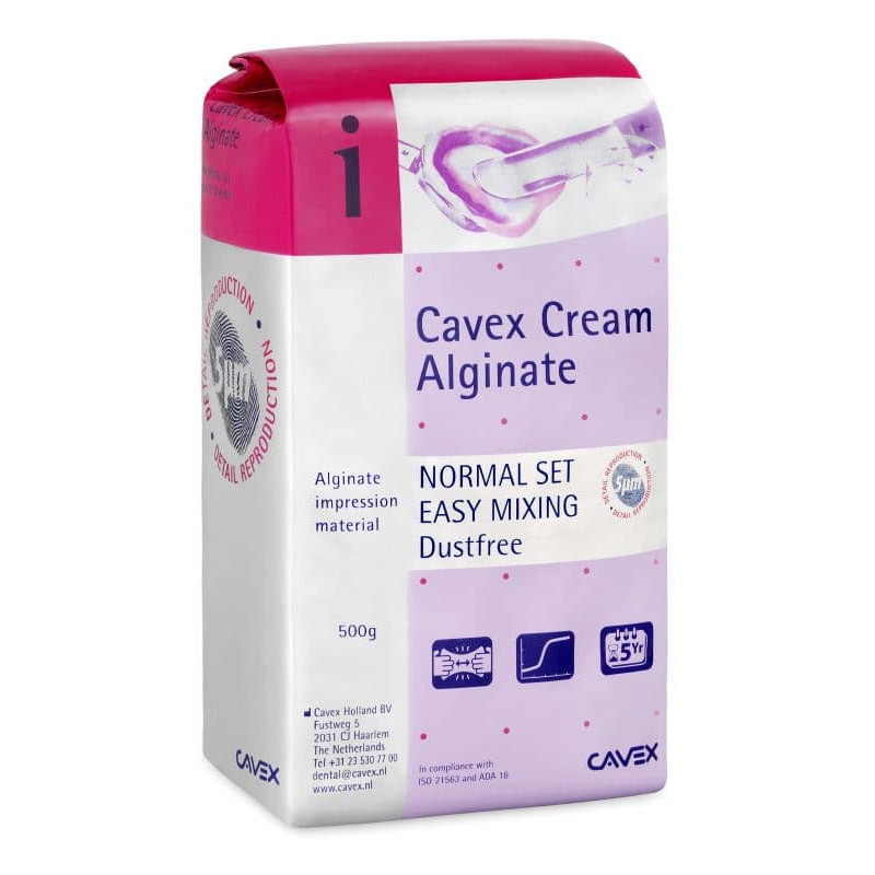 Cream alginate